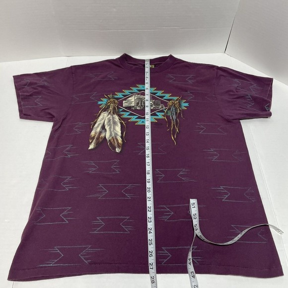 Vintage 3D Emblem Graphic T-Shirt, Large, Maroon, Oak Grove Truck Stop MO - Picture 11 of 11